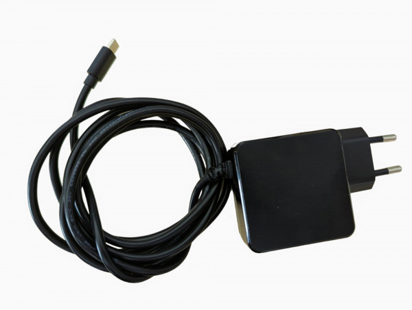 ALLNET Ersatznetzteil QC USB-C PD GaN Netzteil Power Supply 45 Watt 1x USB Typ-C mit 2m festem Kabe