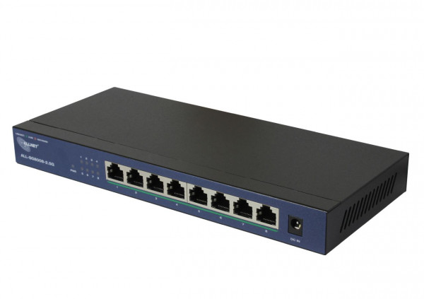 ALLNET Switch unmanaged Layer2 8 Port  8x 2.5GbE  Lüfterlos  ALL-SG8008-2.5G