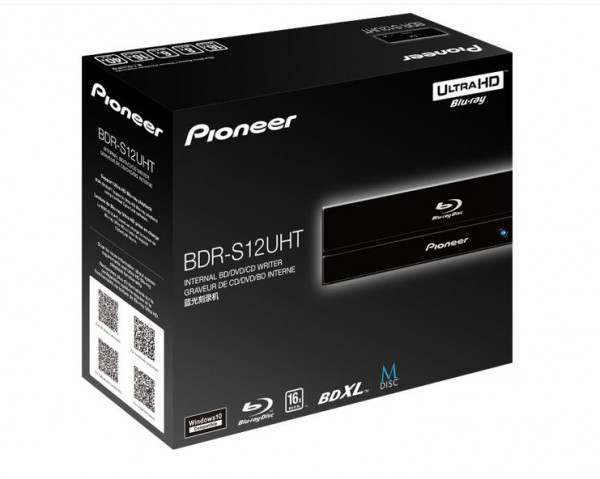 BD RW Pioneer BDR-S12UHT - SATA Retail *schwarz*