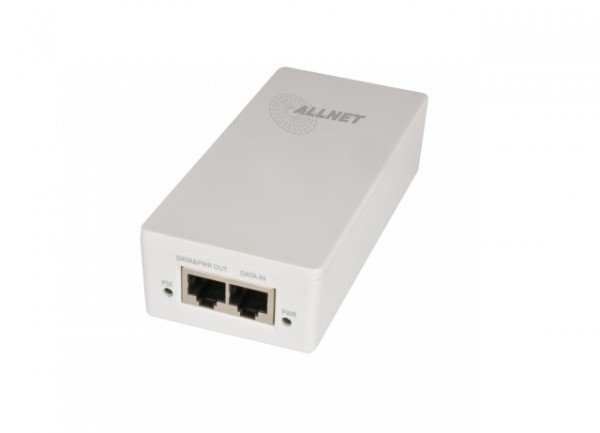 ALLNET PoE Injektor Gigabit ALL0488V5 AF/AT 15,4/30W