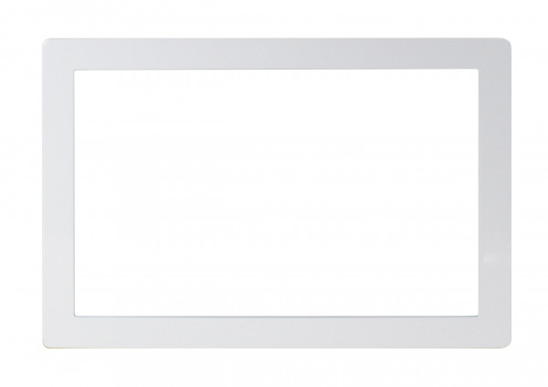 ALLNET Touch Display Tablet 14 Zoll zbh. Blende für Einbaurahmen Weiß schmal