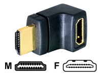 Delock Adapter VGA HDMI Bu > St 90°gewinkelt-oben