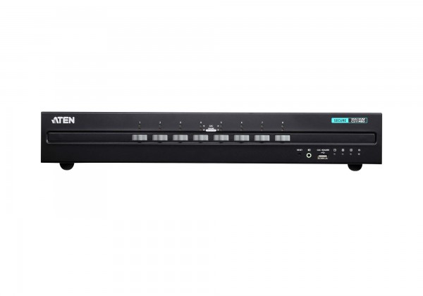 Aten KVM-Switch 8-fach Audio/DVI, USB, Dual Display, Secure,