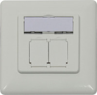 Vorschau: Keystone, Modulträger, UP Dosen für 2xTP-Modul, Reinweiss, designfähig UAE, Synergy 21, Vorschau: Keystone, Modulträger, UP Dosen für 2xTP-Modul, Reinweiss, designfähig UAE, Synergy 21,