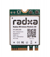 Vorschau: Radxa zbh. M.2 WiFi 6 and BT5.2 Wireless Module A8 Vorschau: Radxa zbh. M.2 WiFi 6 and BT5.2 Wireless Module A8