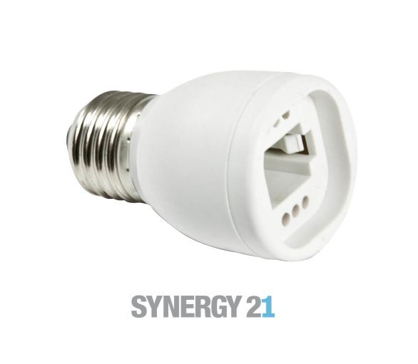 Synergy 21 LED Adapter für LED-Leuchtmittel E27->G23/G24
