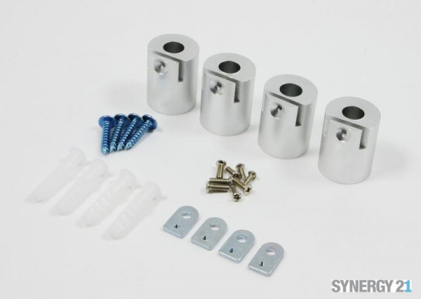 Synergy 21 LED light panel zub Montage Kit Zylinder für V1+V2 Panel silber