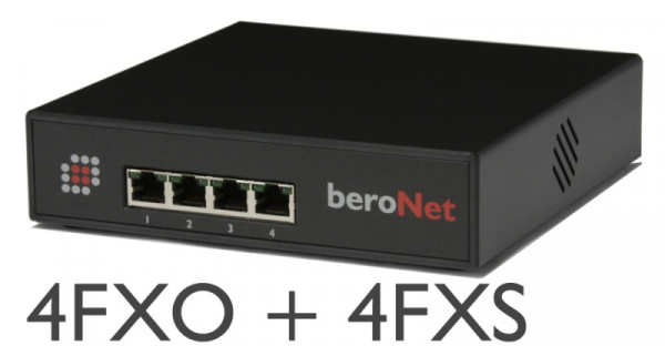 beroNet SB Gateway 4x FXO &amp; 4x FXS