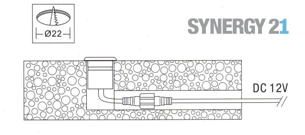 Synergy 21 LED Bodeneinbaustrahler ARGOS rund in-G-B IP67 ww, LED  Bodeneinbaustrahler, LED Beleuchtung aussen, LED