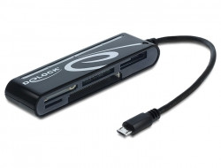 Card Reader USB 3.0 OTG 6-fach *DeLock*