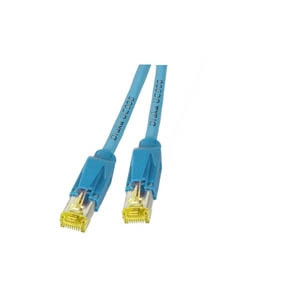 Patchkabel RJ45, CAT6A 900Mhz, 2m blau, S-STP(S/FTP), ND
