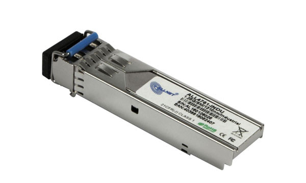 ALLNET Switch Modul ALL4751-INDU SFP(Mini-GBIC), 1000Mbit, LX/LC, 10Km, Singlemode, Industrial, -40/