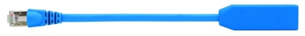 Telegärtner Kabel Disconnect CP-Link, Blau, 0,2m, RJ45 Stecker/Buchse, DDCP-Link,