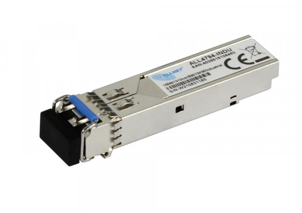 ALLNET Switch Modul ALL4794-INDU SFP(Mini-GBIC), 100Mbit, FX/LC, 10Km, singlemode, Industrial -40/+