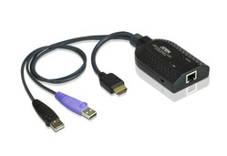 Aten KVM-Switch.zbh.Adapter Cable TP USB+HDMI, Virtual Media,