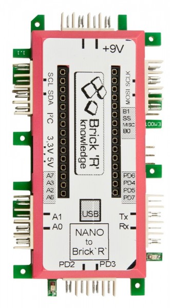 ALLNET Brick’R’knowledge Arduino® Nano Adapter - Ohne Arduino®
