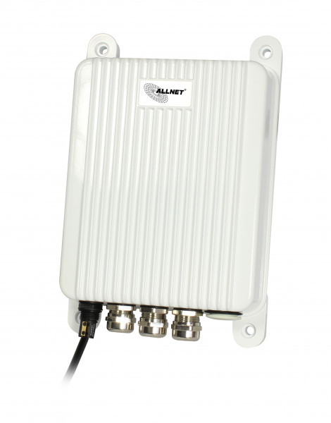 ALLNET Switch unmanaged outdoor 3 Port Gigabit 100W / 3x PoE+ / 1x SFP / Lüfterlos / IP67 / "ALL-SGO