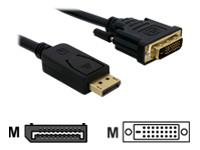 Kabel Video DisplayPort => DVI 24+1 ST/ST 3,0m *DeLock*