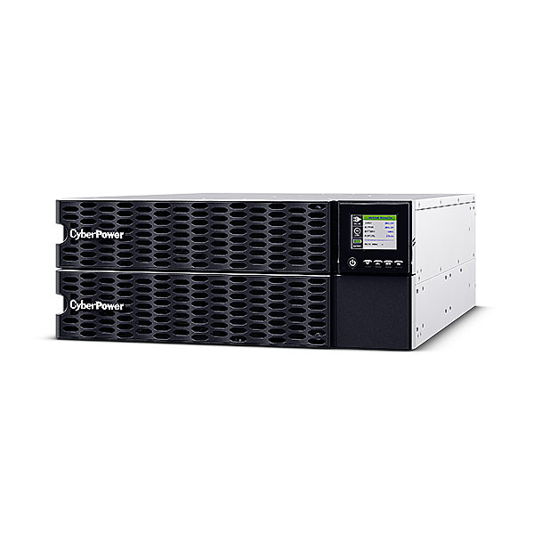 CyberPower USV, OL Tower/19"-Serie, 8000VA/8000W, 4HE, On-Line, LCD, USB/RS232, ext. Runtime, Inkl.