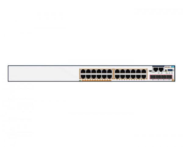 ZTE Switch PoE Layer 2+ 24x10/100/1000 RJ45 + 4x Gigabit SFP+ POE, 5260-28PD-H-1AC-E 720W PoE Budge