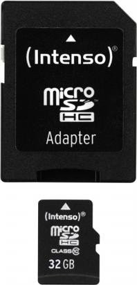 Flash SecureDigitalCard (microSD) 32GB - Intenso