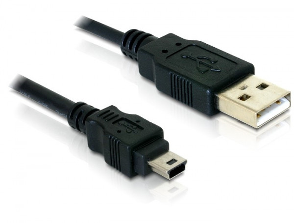 Kabel USB 2.0 A (St) => MINI 5-polig (St) 1,5m *DeLock*