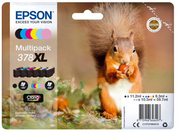 Epson Tinte C13T37984010 *Multipack*