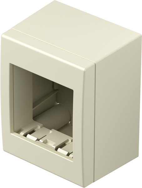 TEM Serie Modul Aufputzgehäuse IP20 BOX NO CUBO WITH BACK SIDE COV