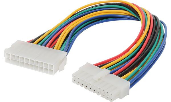 Kabel Strom intern 24pin (St/Bu) 0,30m *shiverpeaks* BASIC-S