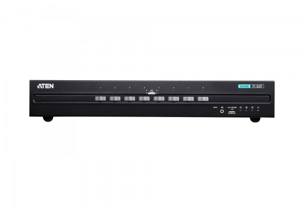 Aten KVM-Switch 8-fach Audio/DP(Displayport), USB, Secure,