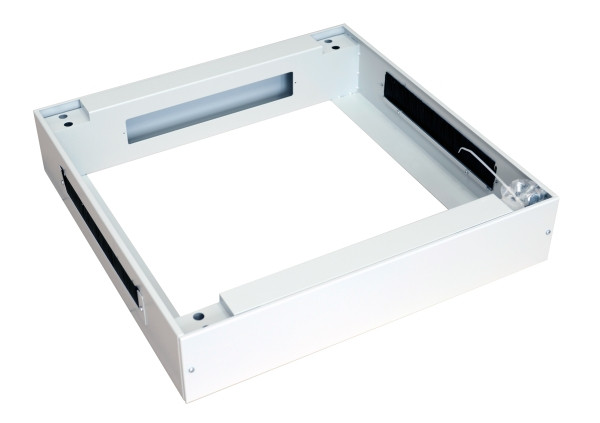 ALLNET 19"Schrank, zbh. Sockel, B800/T1000mm, Lichtgrau, für SNB-Serie