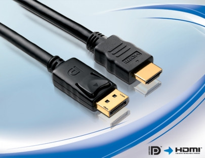 Kabel Video DisplayPort => HDMI ST/ST 15,0m *PureLink*