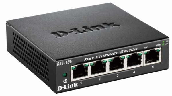 D-Link Switch 10/100Mbit 5xTP