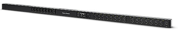 CyberPower PDU, Switched MBO, 230V/16A, 0HE, 21xC13/3xC19, Ausgang IEC 60309 16A Blau, 1phasig,