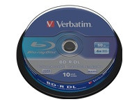 BD-Rohling 50GB - 10er - Spindel - Verbatim