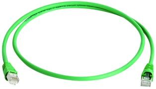 Telegärtner Patchkabel CAT6A, 25m, Grün, 500MHz, S-STP(S/FTP