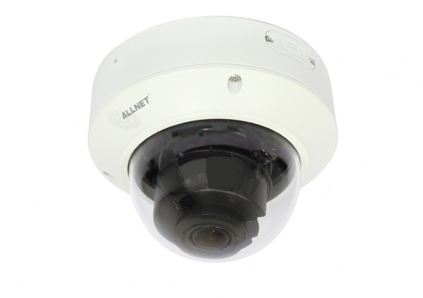 ALLNET IP Kamera Fix Dome / Outdoor / 5MP / IR / Vandalismus / Low-Light / Motorisiertes Vario-Objek