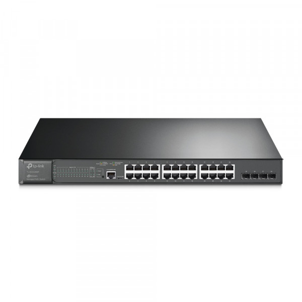 TP-Link - TL-SG3428MP - JetStream 28-Port Gigabit L2 Managed Switch