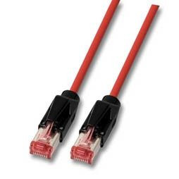 Patchkabel RJ45, CAT6 900Mhz; 5m rot, S-STP(S/FTP)-PUR, ND-UC900+TM21, Industrietauglich(PUR),