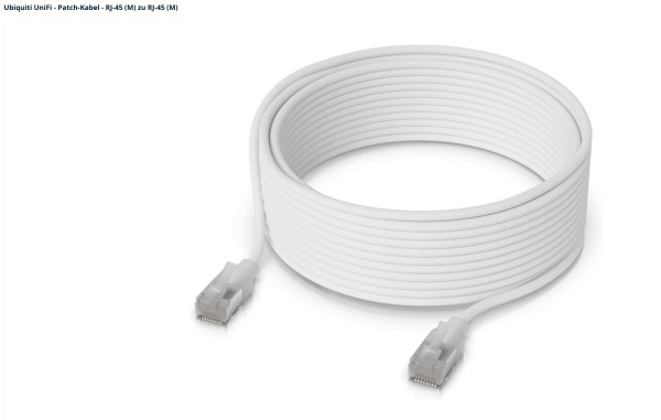Ubiquiti UniFi Premium Patch Cable 8m UACC-Cable-Patch-EL-C6A-0.15M-W