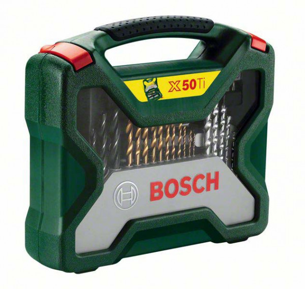 Bosch DIY X-Line Bohrer-/Bitset/Steckschlüsselsatz 50-tlg.