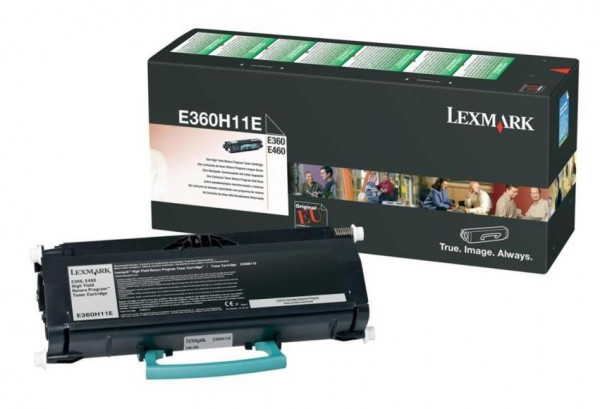 LEXMARK Toner E360H11E *Schwarz*