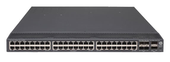 HP Switch 1000Mbit, 48xSFP/SFP+-Slot, 4xQSFP-Slot, 5900AF-48