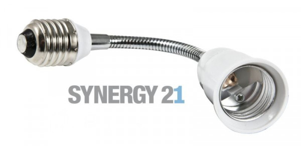 Synergy 21 LED Adapter für LED-Leuchtmittel E27->E27 kurz