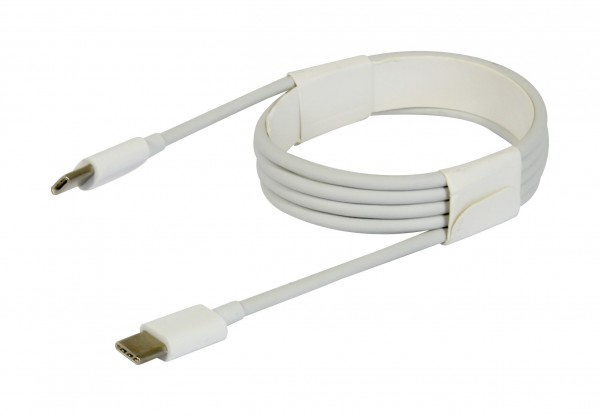 Synergy 21 USB Kabel USB-C auf USB-C USB2.0 weiß *ALLTRAVEL*