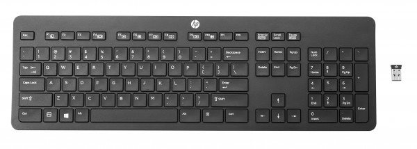 HP Wireless Link-5 Keyboard schwarz