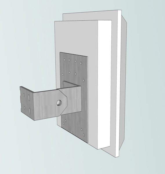 Mounting Kit geeignet für Ruckus ZF T310, P300, T610/T610s T710/T710s (ähnlich 902-0125-0000 )