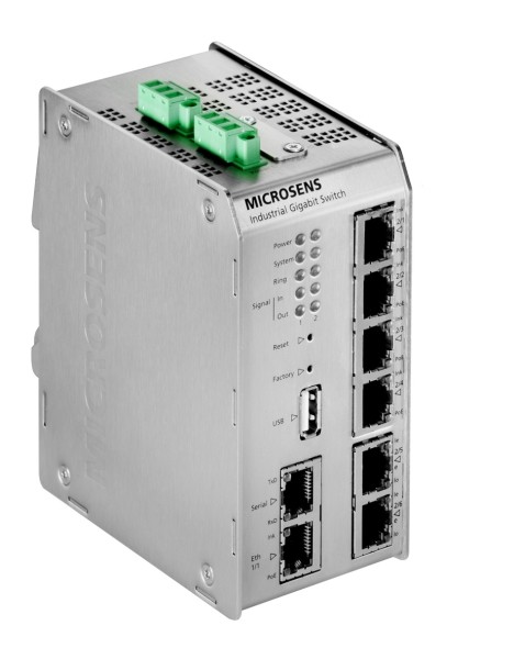 Microsens Profi Line+ Industrie Gigabit Ethernet Switch, MS650919PM