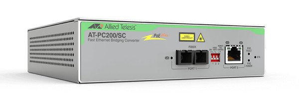 Allied Telesis Konverter 1000/100/10Mbit,1xTP, 1xmini-GBIC-Port