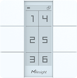 Milesight IoT LoRaWAN CoWork Smart Scene Button E-ink Display